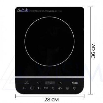 Кухонная индукционная плита DSP KD5031 2000Вт. . фото 7 Индукционная плита DSP KD5031 2000Вт намного экономичнее обычных электрических п. . фото 7