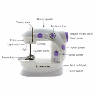 Швейная портативная машинка Mini sewing machine SM-202 4в1
Если в вашем доме не . . фото 7
