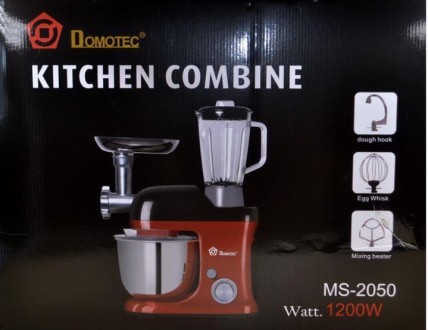 Кухонный комбайн Domotec MS 2050 ― это многофункциональный бытовой прибор, с пом. . фото 5
