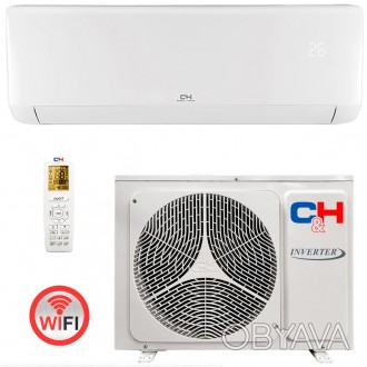 Инверторный кондиционер Cooper&Hunter CH-S12FTXF-NG VITAL Wi-Fi
Кондиционер Coop. . фото 1