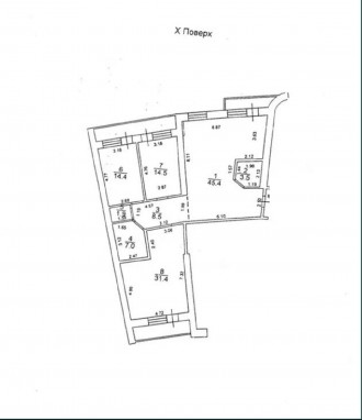 
 15577 Продам 3-х комнатную квартиру на ул. Левитана. Просторная квартира в эли. Таирова. фото 7