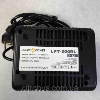 LPT-500RL (350Вт) – релейный стабилизатор напряжения с правильной (чистой) синус. . фото 4