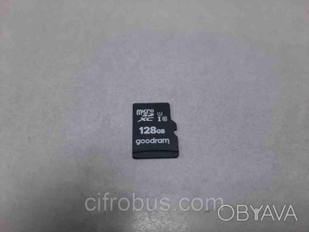 Карта пам'яті формату MicroSD обсягом 128Gb. Стандарт microSD, створений на базі. . фото 1