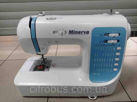 Швейна машина Minerva MC 40 з вбудованим комп'ютерним блоком здатна на високому . . фото 5