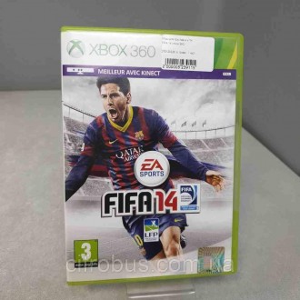 Игра для приставок компьютера Б/У FIFA 14 (Xbox 360). Київ. фото 1 Игра для приставок компьютера Б/У FIFA 14 (Xbox 360). Київ. фото 1