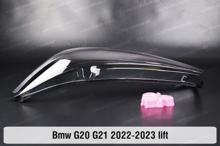 Скло на фару BMW 3 G20 G21 (2022-2024) VII покоління рестайлінг ліве.
У наявност. . фото 5
