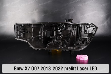 Новый корпус фары BMW X7 G07 LED Laser (2018-2022) I поколение дорестайлинг левы. . фото 2