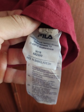 Футболка Fila. Кам'янець-Подільський. фото 1 Футболка Fila. Кам'янець-Подільський. фото 1