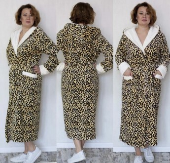 Ищите где купить женский длинный махровый халат Долматин в Украине?
 Пушистый ма. . фото 2