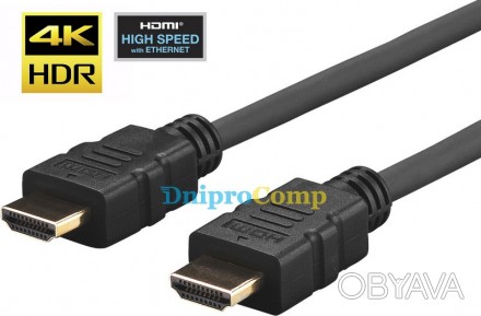 Кабель HDMI - HDMI Hight Speed 4K (5м)Кабель HDMI - HDMI Hight Speed 4K 5 метра,. . фото 1