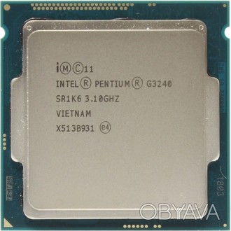 Б/у процессор Intel Pentium G3240 s1150Количество ядер: 2Базовая тактовая частот. . фото 1