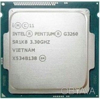 Б/в процессор Intel Pentium G3260 s1150Кількість ядер: 2Базова частота процессор. . фото 1