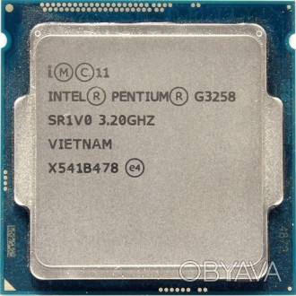Б/в процесор Intel Pentium G3258 s1150TDP: 53WКількість ядер: 2Базова частота пр. . фото 1