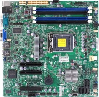 Серверна материнська плата SuperMicro X9SCL-F (s1155). Дніпро. фото 1 Серверна материнська плата SuperMicro X9SCL-F (s1155). Дніпро. фото 1