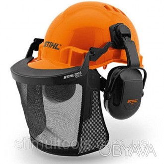 Описание:
Шлем защитный STIHL Function Basic с сеткой и наушниками – с вентиляци. . фото 1