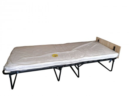 Раскладушка-кровать ортопедическая на ламелях с матрасом и чехлом автоматический. . фото 2
