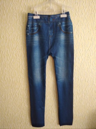 Новые леггинсы,лосины под джинс на девочек.
ПОТ 29 см.
ПОБ 36 см.
Высота поса. . фото 2