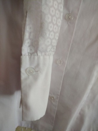 Белая рубашка, блузка, школьная рубашка, блузка в школу, девочке 8-10 лет.
ПОГ . . фото 7