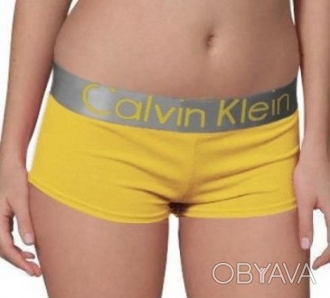 
Трусики женские шортики боксеры Calvin Klein Steel shorts cotton хлопок
	
	
	
	. . фото 1