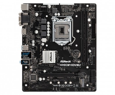 Материнская плата ASRock H310CM-HDV/M.2 Socket 1151. Харьков. фото 1 Материнская плата ASRock H310CM-HDV/M.2 Socket 1151. Харьков. фото 1
