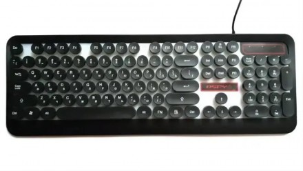 
 Игровая клавиатура М300 - проводная клавиатура с LED подсветкой классического . . фото 6