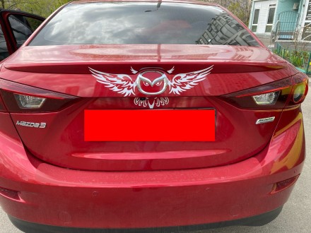 Наклейка на авто Сова Белая на задний значок Mazda
Размеры указаны на фотографи. . фото 7