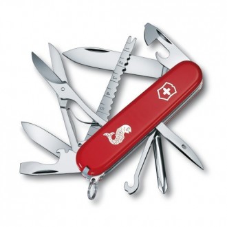 
Швейцарский карманный армейский нож Victorinox Fisherman c эмблемой. Лёгкая, ко. . фото 2