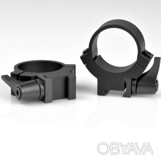 Быстросъемные кольца стальные Warne 25.4 мм на ласточкин хвост 11 мм (средние)
П. . фото 1