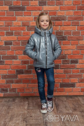 Куртка для девочки "Альбина" размер 36, 38 Демисезонная курточка на девочку выпо. . фото 1