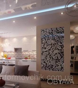 Резная декоративная перегородка для декорирования интерьера