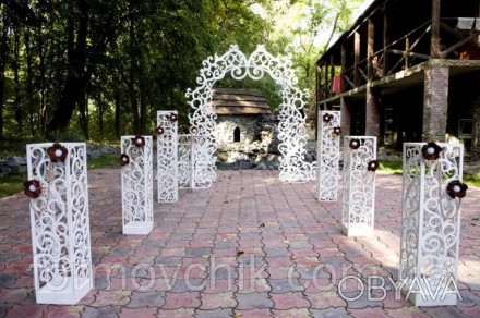 
Декор для свадебной церемонии
 
Свадебная арка станет центром внимания на вашем. . фото 1