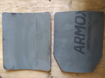 Бронепластина ARMOX-600T 250х300х5 мм 
1. Характеристики бронепластины Армокс-60. . фото 2