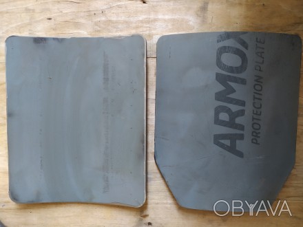 Бронепластина ARMOX-600T 250х300х5 мм 
1. Характеристики бронепластины Армокс-60. . фото 1