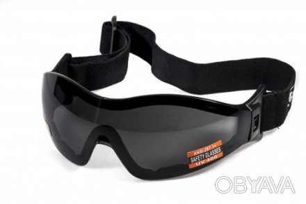Защитные очки Z-33 от Global Vision (США) Характеристики: цвет линз - чёрный; ви. . фото 1