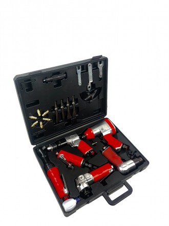 Профессиональный пневматический набор из 24 инструментов LEX LXATK24. С его помо. . фото 3