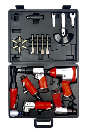 Профессиональный пневматический набор из 24 инструментов LEX LXATK24. С его помо. . фото 4