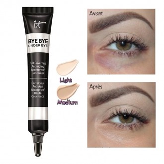 Консилер под глаза IT CosmeticsBye Bye Under Eye Concealer MEDIUM 20.0 (N)
Конси. . фото 3