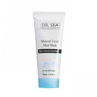 Dr. Sea Mineral Facial Mud Mask with Aloe Vera and Dunaliella
Минеральная грязев. . фото 3