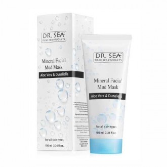 Dr. Sea Mineral Facial Mud Mask with Aloe Vera and Dunaliella
Минеральная грязев. . фото 2