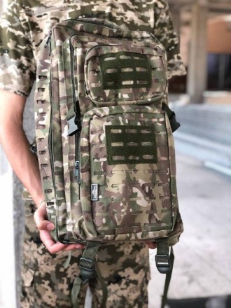 Военный тактический штурмовой рюкзак Accord из Турции мультикам на 36 литров для. Київ. фото 1 Военный тактический штурмовой рюкзак Accord из Турции мультикам на 36 литров для. Київ. фото 1