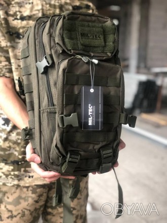 Тактический армейский рюкзак MIL-TEC ASSAULT Small 20 л. olive ОРИГИНАЛ!
Тактиче. . фото 1