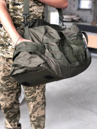 Универсальная тактическая сумка MIL-TEC® US Combat Parachute Cargo Medium 54 л О. . фото 6