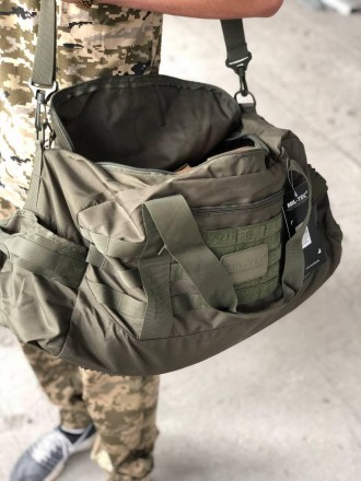 Универсальная тактическая сумка MIL-TEC® US Combat Parachute Cargo Medium 54 л О. . фото 8