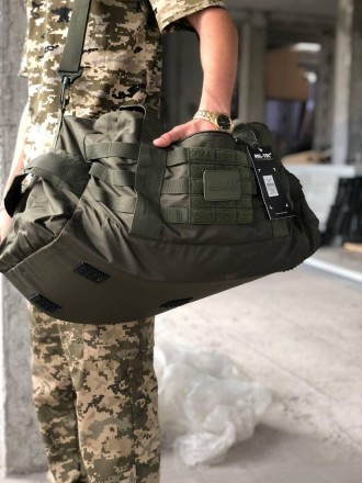 Универсальная тактическая сумка MIL-TEC® US Combat Parachute Cargo Medium 54 л О. . фото 5