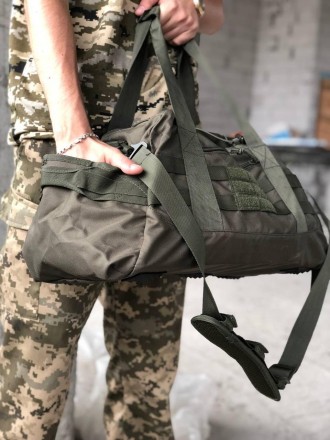 Универсальная тактическая сумка MIL-TEC® US Combat Parachute Cargo Small 25 л ОР. . фото 5