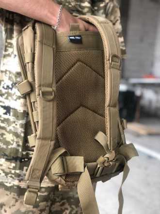 Рюкзак тактический MIL-TEC® US Assault Pack SM Laser Cut 20 л Beige ОРИГИНАЛ!
Та. . фото 5