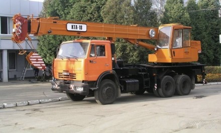 Автокран КТА 18. Київ. фото 1 Автокран КТА 18. Київ. фото 1