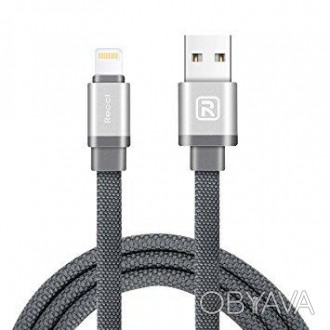 Recci Canvas RCL-T100 Lightning 1м представляет собой высококачественный кабель,. . фото 1