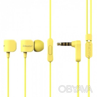 Ергономічні навушники-вкладиші Remax RM-502 безсумнівно сподобаються любителям п. . фото 1