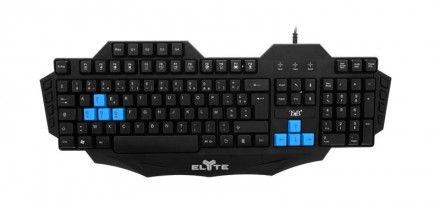 Клавіатура Elyte Gaming Keyboard Blackbird T nB 16234
 
Клавіатура для геймерів . . фото 7
